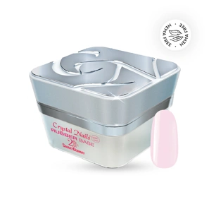 Crystal Nails 2STEP SmartGummy Rubber Base Gel - NR14 Milky Rose 30ml (tégelyben) főképe